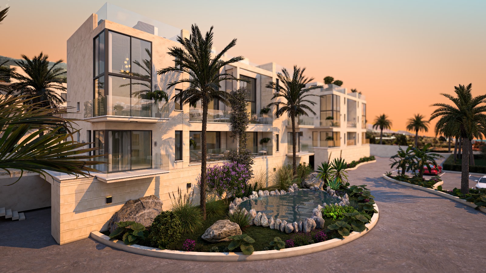 Malibu Zone 5, Luxury studio and apartments and shops