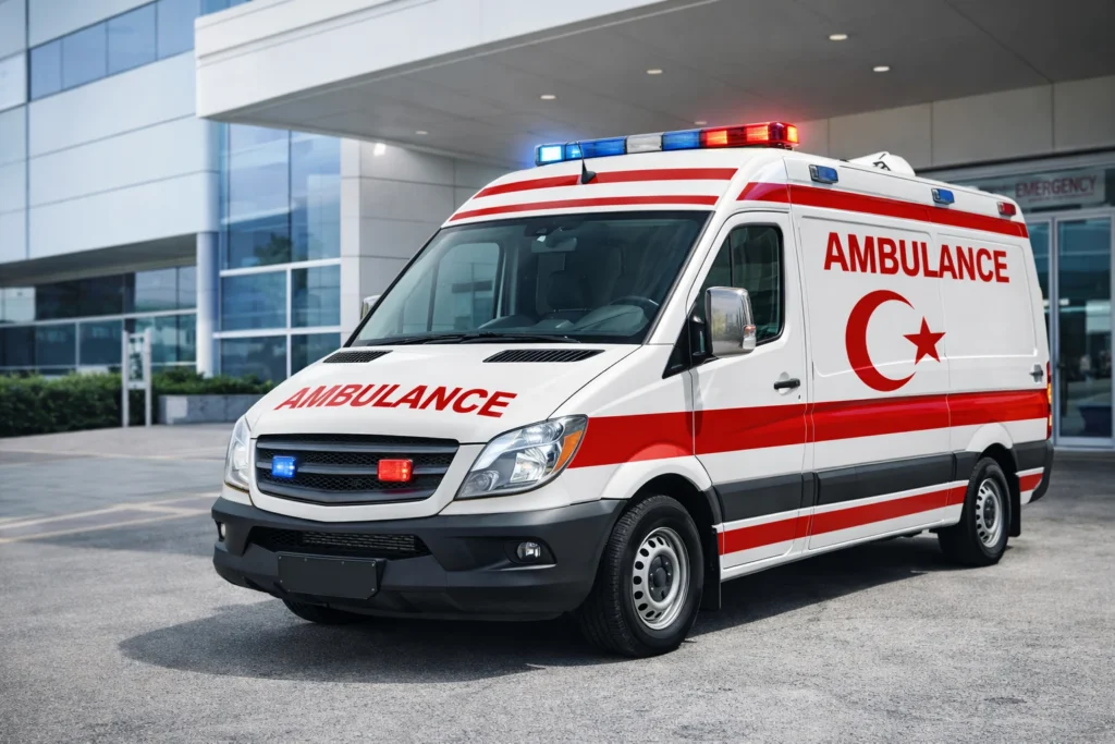 ambulance in North Cyprus