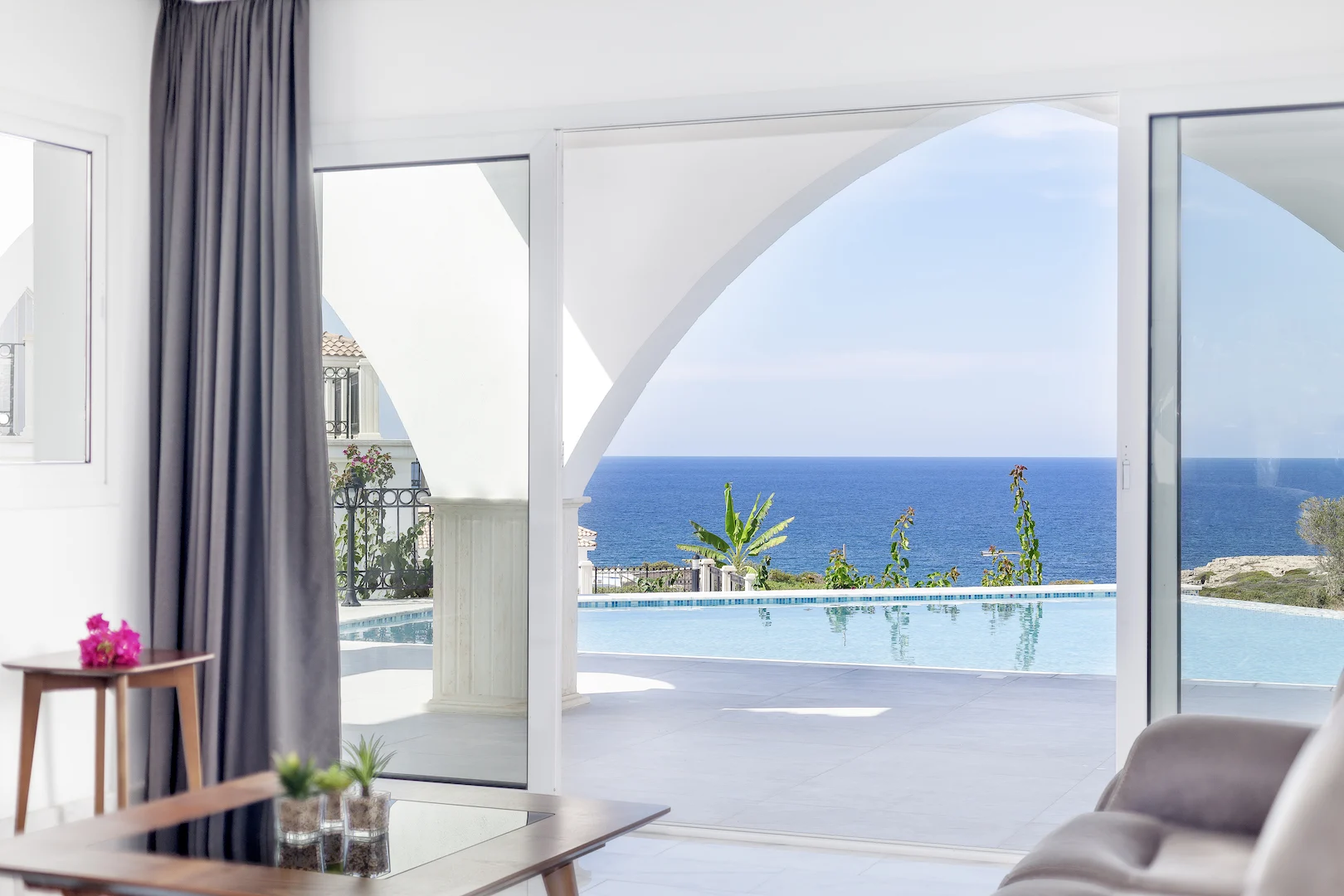 luxury sea front rental villa esentepe kyrenia